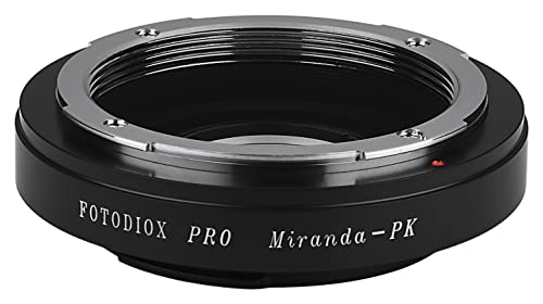 Fotodiox Pro Lens Mount Adapter Compatible with Miranda (Mir) Lenses on Pentax K-Mount Cameras von Fotodiox