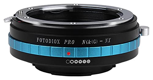 Fotodiox Pro Lens Mount Adapter Compatible with Nikon F-Mount G-Type Lenses on Samsung NX Mount Cameras von Fotodiox