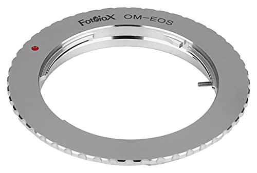 Fotodiox Pro Lens Mount Adapter Compatible with Olympus OM 35mm Film Lenses on Canon EOS (EF, EF-S) Mount D/SLR Camera Body von Fotodiox