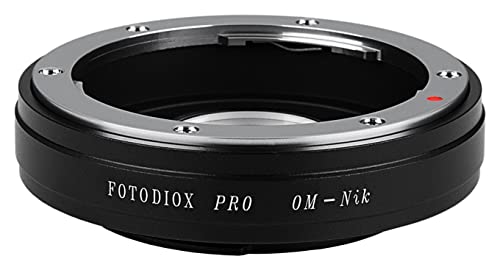 Fotodiox Pro Lens Mount Adapter Compatible with Olympus OM 35mm Film Lenses on Nikon F-Mount Cameras von Fotodiox