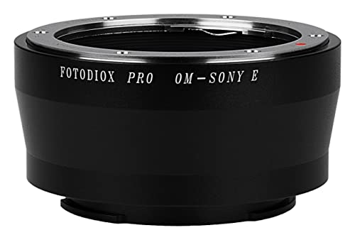 Fotodiox Pro Lens Mount Adapter Compatible with Olympus OM 35mm Film Lenses on Sony E-Mount Cameras von Fotodiox