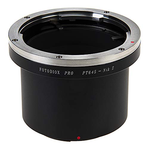 Fotodiox Pro Lens Mount Adapter Compatible with Pentax 645 Manual Focus Lenses on Nikon Z-Mount Cameras von Fotodiox