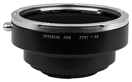 Fotodiox Pro Lens Mount Adapter Compatible with Pentax 6x7 Lenses on Pentax K-Mount Cameras von Fotodiox