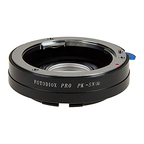 Fotodiox Pro Lens Mount Adapter Compatible with Pentax K Lenses on Sony A-Mount (Minolta AF) Cameras von Fotodiox