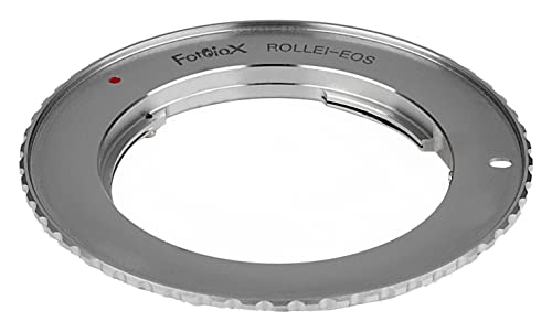 Fotodiox Pro Lens Mount Adapter Compatible with Rollei (QBM) 35mm Film Lenses on Canon EOS (EF, EF-S) Mount D/SLR Camera Body von Fotodiox