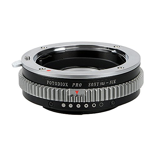 Fotodiox Pro Lens Mount Adapter Compatible with Sony A-Mount and Minolta AF Lenses on Nikon F-Mount Cameras von Fotodiox
