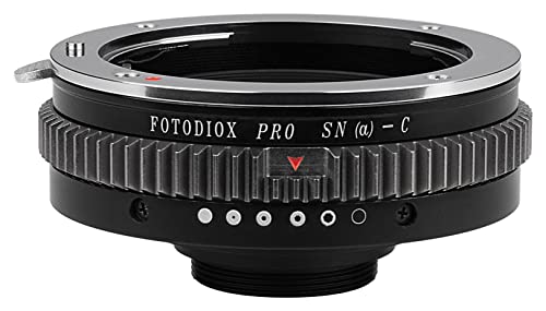 Fotodiox Pro Lens Mount Adapter Compatible with Sony A-Mount and Minolta AF Lenses to C-Mount Cameras von Fotodiox