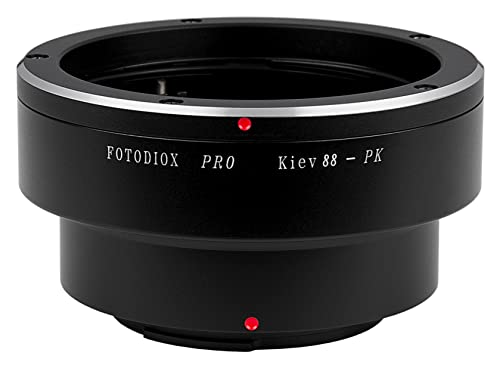 Fotodiox Pro Lens Mount Adapter – Kiew 88 Objektiv auf Pentax K (PK) Mount Kamera System (wie K-7, K-X, K-5 und mehr) von Fotodiox