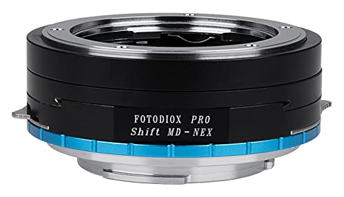 Fotodiox Pro Shift Lens Mount Adapter Compatible with Minolta MD Lenses on Sony E-Mount Cameras von Fotodiox