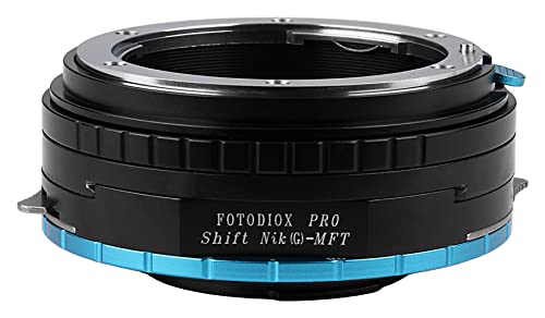 Fotodiox Pro Shift Lens Mount Adapter Compatible with Nikon F-Mount G-Type Lenses on Micro Four Thirds Mount Cameras von Fotodiox