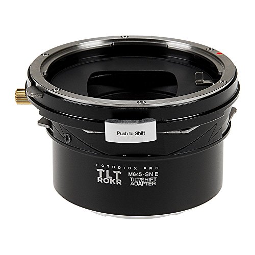 Fotodiox Pro TLT ROKR Tilt/Shift Lens Adapter Compatible with Mamiya 645 MF Lenses on Sony E-Mount Cameras von Fotodiox