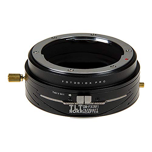 Fotodiox Pro TLT ROKR Tilt/Shift Lens Adapter Compatible with Olympus OM 35mm Film Lenses on Fujifilm X-Mount Cameras von Fotodiox