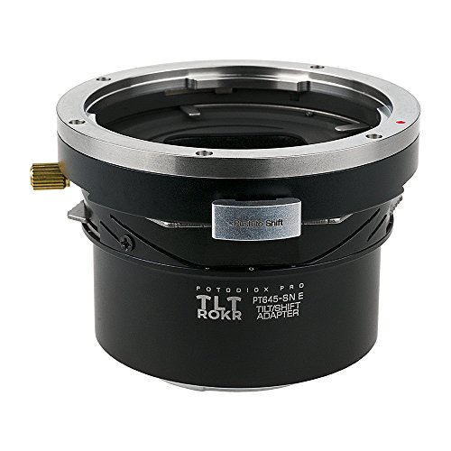 Fotodiox Pro TLT ROKR Tilt/Shift Lens Adapter Compatible with Pentax 645 Lenses on Sony E-Mount Cameras von Fotodiox