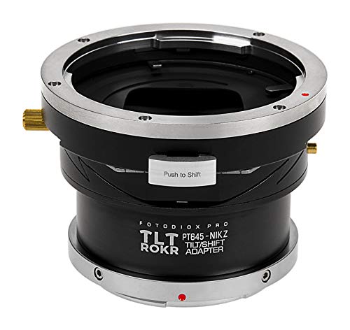 Fotodiox Pro TLT ROKR Tilt/Shift Lens Adapter Compatible with Pentax 645 MF (P645) Mount Lenses on Nikon Z-Mount Cameras von Fotodiox