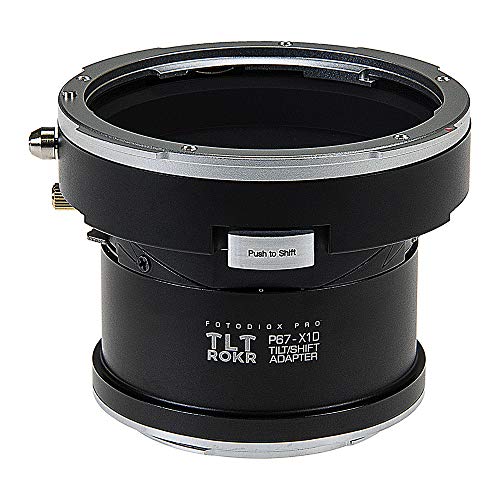 Fotodiox Pro TLT ROKR Tilt/Shift Lens Adapter Compatible with Pentax 6x7 (P67, PK67) Mount SLR Lenses on Hasselblad XCD-Mount Cameras Such as X1D 50c and X1D II 50c von Fotodiox