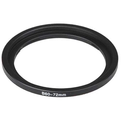 Fotodiox Step Up Filter Adapter Ring for Hasselblad Bayonet 60 B60 - 72mm, Anodized Black Metal Filter Adapter Ring von Fotodiox