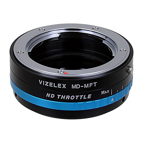 Vizelex ND Throttle Lens Adapter Compatible with Minolta MD Lenses on Micro Four Thirds Mount Cameras von Fotodiox