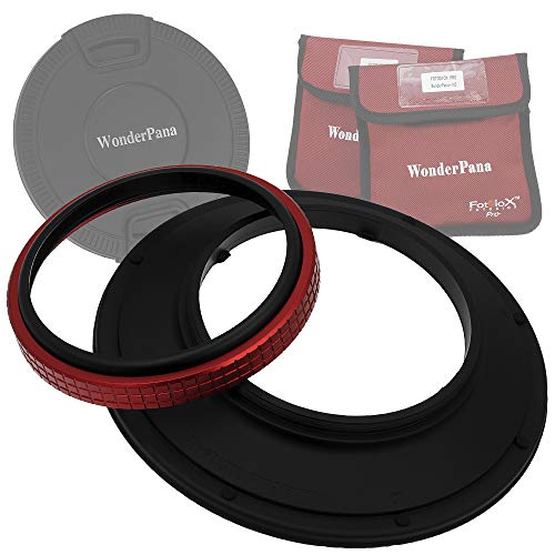 WonderPana 145 System Core & Lens Cap - 145mm Filter Holder for the Olympus 7-14mm f/4.0 Zuiko ED Zoom Lens (OM-4/3 Format) von Fotodiox