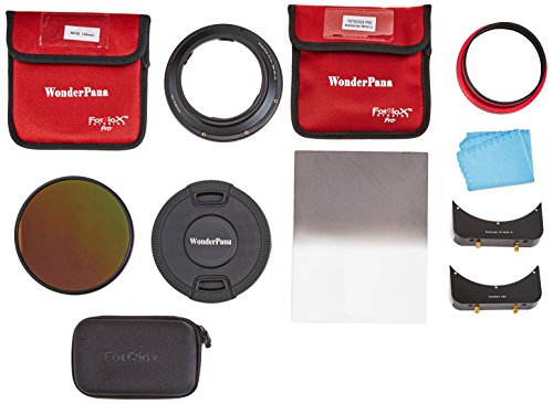 WonderPana 66 FreeArc Essentials ND 0.9HE Kit - Rotating 145mm Filter System Holder, Lens Cap, Fotodiox Pro 6.6"x8.5" 0.9 (2-stop) Hard Edge Grad ND and 145mm ND16 (4-Stop) Filters for the Tamron 15-30mm SP F/2.8 Di VC USD Wide-Angle Zoom Lens (Full Frame 35mm) von Fotodiox