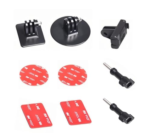 Fotoleey Flaches & gebogenes Klebebasis-Kit für DJI Action 5 Pro /4/3 – inklusive Schnellspann-Halterung und Rändelschrauben Fotoleey Flaches & gebogenes Klebebasis-Kit für DJI Action 5 Pro /4/3 – inklusive Schnellspann-Halterung und Rändelschrauben von Fotoleey