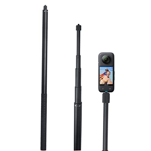 Fotoleey 3 Meter Langer unsichtbarer Selfie-Stick für Insta360 X4, X3, X2, One RS von Fotoleey