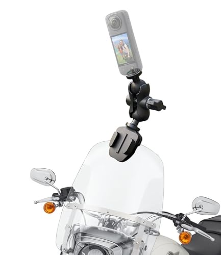 Fotoleey Camera Motorcycle Windshield Mount for Insta360 X4, X3, Ace Pro, One RS, GoPro Fotoleey Camera Motorcycle Windshield Mount for Insta360 X4, X3, Ace Pro, One RS, GoPro von Fotoleey