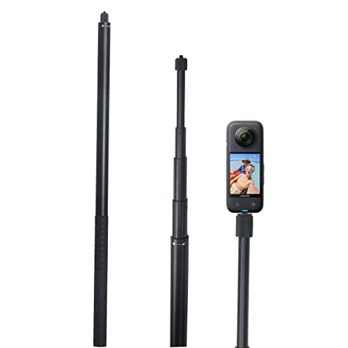 Fotoleey Invisible Selfie Stick 300 cm für Insta360 X3, X2, One RS, 1-Zoll 360, GoPro von Fotoleey