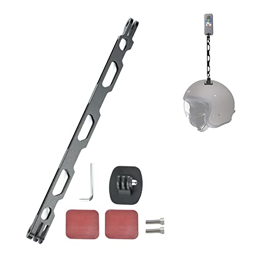 Fotoleey Kamera Helmhalterung für Skifahren, Motorrad, mit Klebehalterung und Verlängerungsstange, Kompatibel mit Insta360 X4, x3, go 3, Ace Pro, Go Pro Hero 12, Hero 11 Fotoleey Kamera Helmhalterung für Skifahren, Motorrad, mit Klebehalterung und Verlängerungsstange, Kompatibel mit Insta360 X4, x3, go 3, Ace Pro, Go Pro Hero 12, Hero 11 von Fotoleey