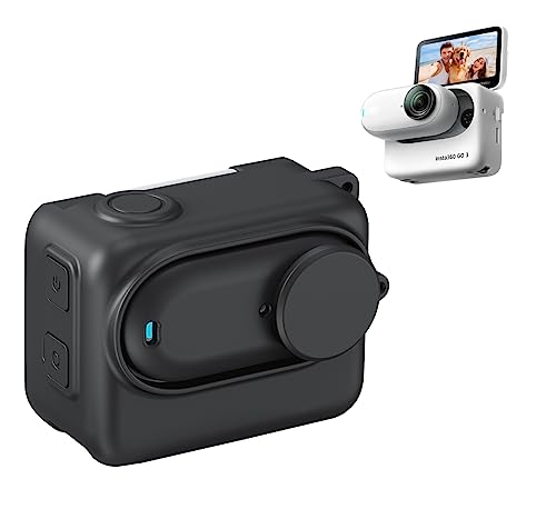 Fotoleey Protective Case for Insta360 GO 3-Silicone Case for Camera & Screen von Fotoleey