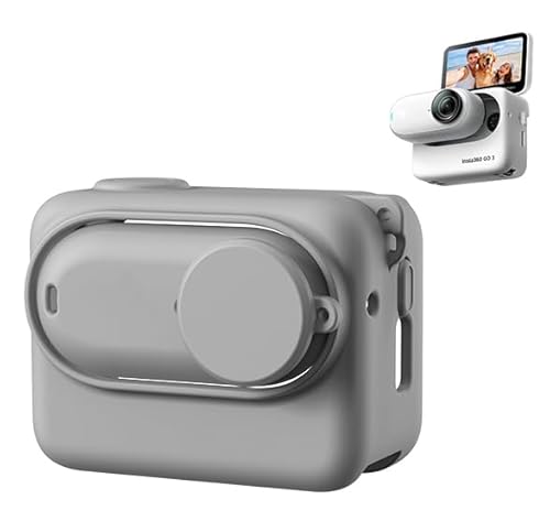 Fotoleey Protective Case for Insta360 GO 3-Silicone Case for Camera & Screen von Fotoleey