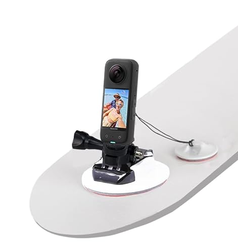 Fotoleey Surfbrett-/Paddelbrett-Montageset für Insta360 X3, Go 3, X2, One RS/Go 2, kompatibel mit GoPro Action-Kamera von Fotoleey
