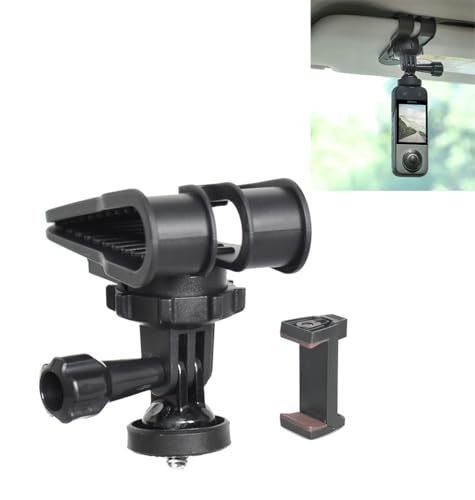Fotoleey Kfz-Halterung für Kameras & Handys – Auto-Sonnenblende für Beifahrersitz, Kamerahalterung mit Schnellverschluss-Schnalle, für Insta 360 X4, für GoPro Hero 12, für Go Pro Max, für Insta360 Go Fotoleey Kfz-Halterung für Kameras & Handys – Auto-Sonnenblende für Beifahrersitz, Kamerahalterung mit Schnellverschluss-Schnalle, für Insta 360 X4, für GoPro Hero 12, für Go Pro Max, für Insta360 Go von Fotoleey