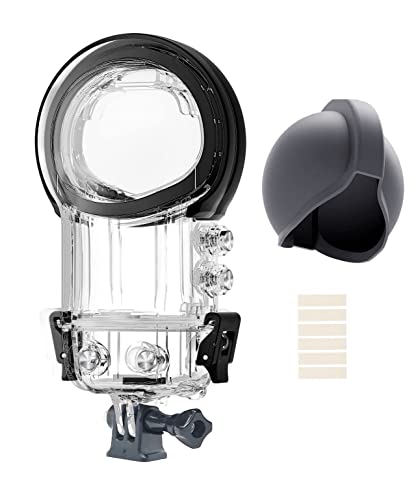 Fotoleey Wasserdichtes Gehäuse für Insta360 X3 - Professionelle Dichtung für 50m Tieftauchen, Optische Panoramalinsen, Kratzschutz, Antibeschlag-Einsätze Fotoleey Wasserdichtes Gehäuse für Insta360 X3 - Professionelle Dichtung für 50m Tieftauchen, Optische Panoramalinsen, Kratzschutz, Antibeschlag-Einsätze von Fotoleey