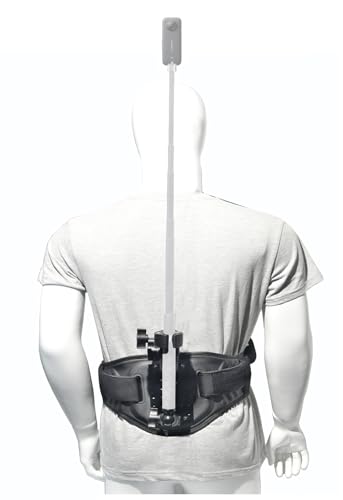 Fotoleey Waist Mount Back Bar Rückenstange für Insta360 X5/ X4/X3, One RS, Ace Pro, GoPro Hero 12, Max (Verlängerungsstange Nicht im Lieferumfang enthalten) von Fotoleey