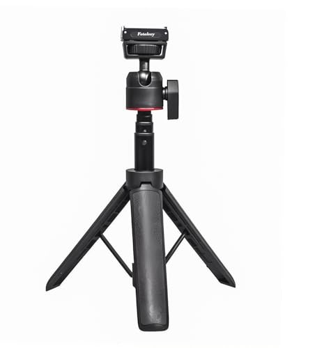 Fotoleey Mini Verlängerungsstab für DJI Osmo Action 5 / Action 4 20–55 cm, ausziehbare Handyhalterung mit Kugelkopfhalterung, kompatibel mit Insta360, Go Pro, Vlogging Live Streaming Kameraständer Fotoleey Mini Verlängerungsstab für DJI Osmo Action 5 / Action 4 20–55 cm, ausziehbare Handyhalterung mit Kugelkopfhalterung, kompatibel mit Insta360, Go Pro, Vlogging Live Streaming Kameraständer von Fotoleey