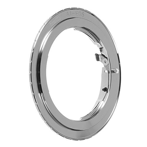 Fotga Mount Adapter Ring für Nikon AI F Objektiv auf Canon EOS EF EF-S DSLR Film SLR Kamera 1D X 1D C 5D 5Ds R 6D 7D Mark II/II/IV 60D 70D 77D 80D 700D 750D 760D 800D 1000D von Fotoplaza