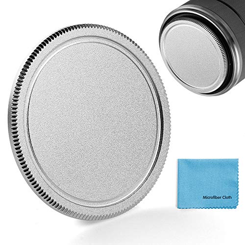 55mm Objektivdeckel,Fotover Universal Metall Objektivdeckel f¨¹r DSLR Kamera + Mikrofaser Objektiv Reinigungstuch,Silber 55mm Objektivdeckel,Fotover Universal Metall Objektivdeckel f¨¹r DSLR Kamera + Mikrofaser Objektiv Reinigungstuch,Silber von Fotover