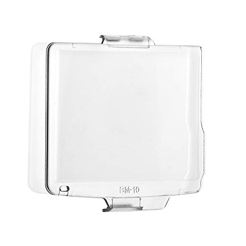 Fotover Transparent BM-10 Ersatz LCD Monitor Displayschutzfolie Abdeckkappe Kompatibel mit Nikon D90 DSLR Kamera,2 Sets von Fotover
