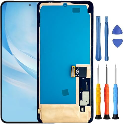 Foufinin Ersatzbildschirm für Google Pixel 8 Pro für Google Pixel 8 Pro 5G, Ersatz mit GC3VE G1MNW LCD-Display, Touch-Digitalisierer, Montage mit Werkzeugen, Schwarz Foufinin Ersatzbildschirm für Google Pixel 8 Pro für Google Pixel 8 Pro 5G, Ersatz mit GC3VE G1MNW LCD-Display, Touch-Digitalisierer, Montage mit Werkzeugen, Schwarz von Foufinin