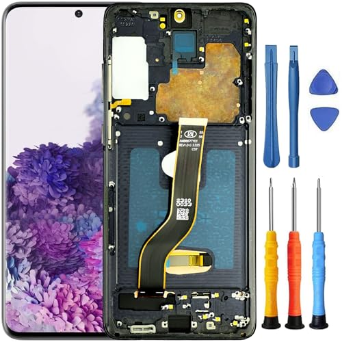 Foufinin Ersatzbildschirm für Samsung Galaxy S20 Plus 5G mit Rahmen SM-G985F SM-G986F SM-G986U SM-G986W LCD Display Touch Digitizer Montage mit Werkzeugen Foufinin Ersatzbildschirm für Samsung Galaxy S20 Plus 5G mit Rahmen SM-G985F SM-G986F SM-G986U SM-G986W LCD Display Touch Digitizer Montage mit Werkzeugen von Foufinin
