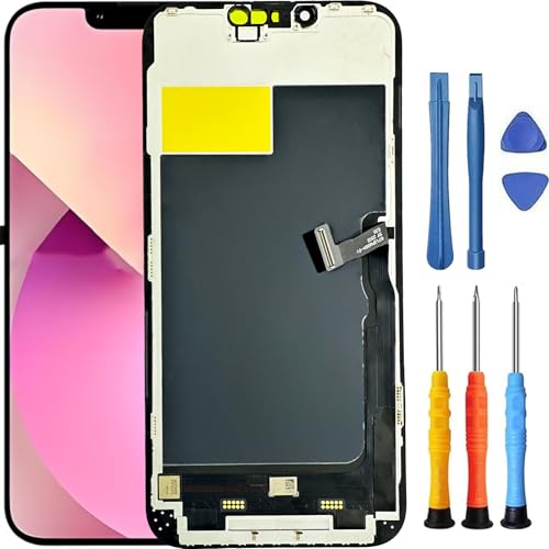 Foufinin Ersatzbildschirm für iPhone 13 Pro Max für iPhone 13 Pro Max Bildschirm Ersatz A2641 A2643 A2644 A2645 A2484 LCD Display Touch Digitizer Montage mit Werkzeugen Schwarz Foufinin Ersatzbildschirm für iPhone 13 Pro Max für iPhone 13 Pro Max Bildschirm Ersatz A2641 A2643 A2644 A2645 A2484 LCD Display Touch Digitizer Montage mit Werkzeugen Schwarz von Foufinin