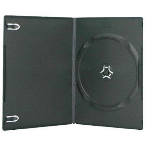 Four Square Media 10 X 1 DVD (Slimline), 7 mm, Schwarz, 10 Stück von Four Square Media