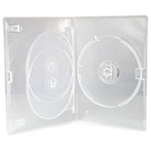 Four Square Media DVD 10 x CD/BluRay 14 mm DVD klar 3 way für 3 Stück 10 - Scheibe von Four Square Media