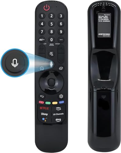Fourmo Original Sprachfernbedienung – LG Smart TV Ersatzfernbedienung, LG Magic Remote AN-MR22GA mit Sprach- und Zeigerfunktion, kompatibel mit 2022–2019 LG TV-Fernbedienungen. Fourmo Original Sprachfernbedienung – LG Smart TV Ersatzfernbedienung, LG Magic Remote AN-MR22GA mit Sprach- und Zeigerfunktion, kompatibel mit 2022–2019 LG TV-Fernbedienungen. von Fourmor