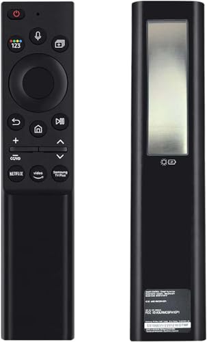Fourmor Original Sprachfernbedienung BN59-01357A Solar Charging für Samsung 2021 und 2022 and2023 Smart TVs. Auch Bn59-01357F Full Function Replacement von Fourmor