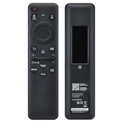 Fourmor Originale Sprachfernbedienung– BN59-01455A Solarladefernbedienung für Samsung NEO QLED Crystal UHD Smart TV. Unterstützt Sprachbefehle Fourmor Originale Sprachfernbedienung– BN59-01455A Solarladefernbedienung für Samsung NEO QLED Crystal UHD Smart TV. Unterstützt Sprachbefehle von Fourmor