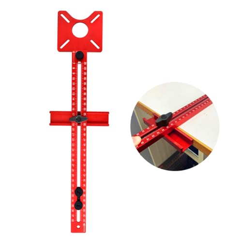 4-in-1 Oberfräsen-Fräsnutenhalterung, Oberfräsen-Fräsnutenhalterung, verstellbares Schrankschablonenwerkzeug, Schrank-Hardware-Vorrichtung, Aluminium-Frästisch-Einlegeplatte for Holzbearbe 4-in-1 Oberfräsen-Fräsnutenhalterung, Oberfräsen-Fräsnutenhalterung, verstellbares Schrankschablonenwerkzeug, Schrank-Hardware-Vorrichtung, Aluminium-Frästisch-Einlegeplatte for Holzbearbe von Fouvin