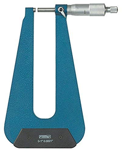 Fowler 52-517-612-1 Tiefenmessschraube mit 30,5 cm Halstiefe, 0-2,5 cm Bereich von Fowler