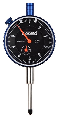 Fowler 52-520-110-1, ADG Messuhr mit 0-2,5 cm Messbereich (schwarz) von Fowler