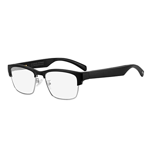 Bluetooth-Sonnenbrille für Männer und Frauen, Anti-Blue Smart Brille Audio Brille Drahtlose BluetoothSunglasses mit offenem Ohr Kopfhörer-Lautsprecher, Bluetooth-Sonnenbrille Musik-Spiel von Fowybe